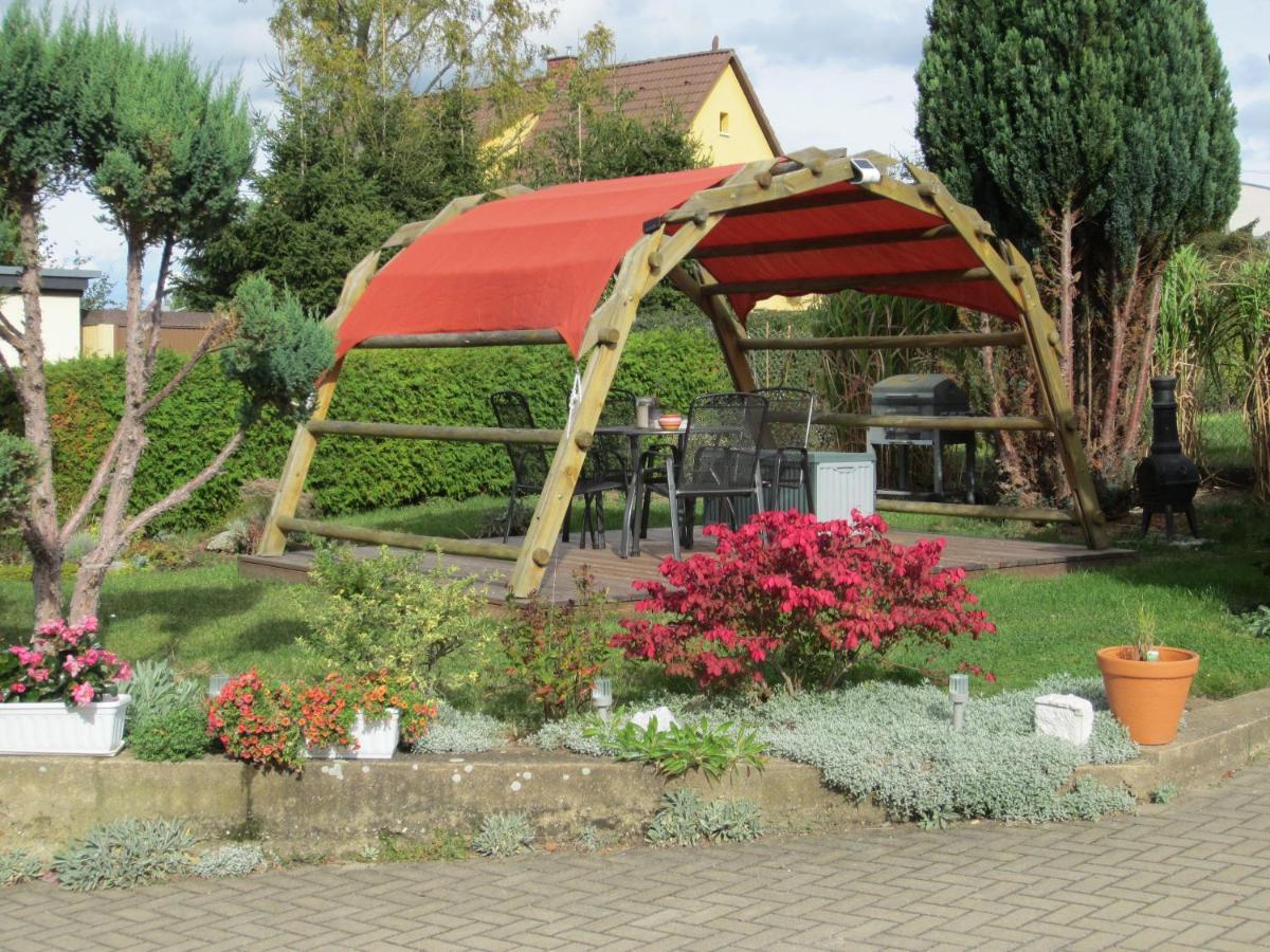 Ferienhaus zum Nautzschketal mit Fewo Uta und Fewo Regina Grobitz Exterior foto