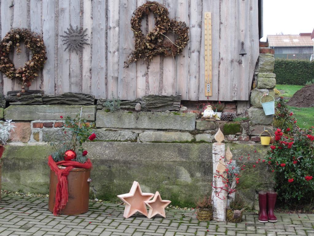 Ferienhaus zum Nautzschketal mit Fewo Uta und Fewo Regina Grobitz Exterior foto